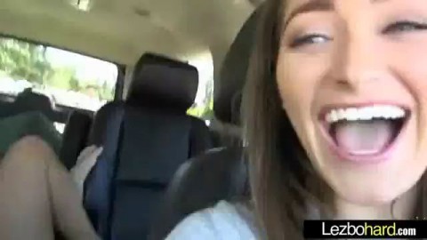 (Dani Daniels & Abigail Mac) Teen Hot Lesbians Girls Play In front Of Cam vid-13