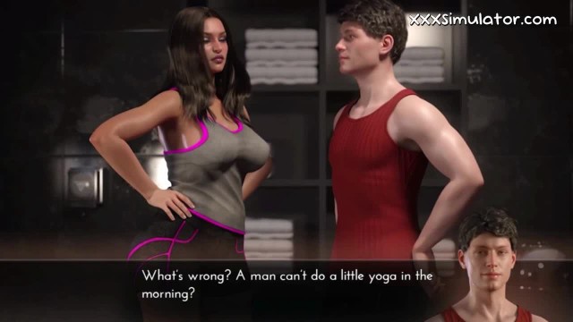 MILF & Young Boy Indecent Gym Desires