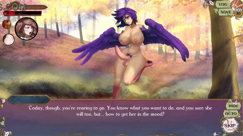 Horny Elf Neptune Becomes The Harpy Girls Bitch Girlfriend Femboy Fantasy Hentai