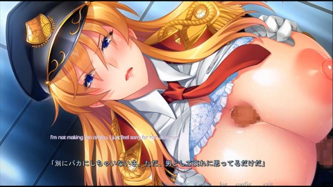 Kyonyuu Gunjin Shihai Saimin Route1 Scene3 with subtitle