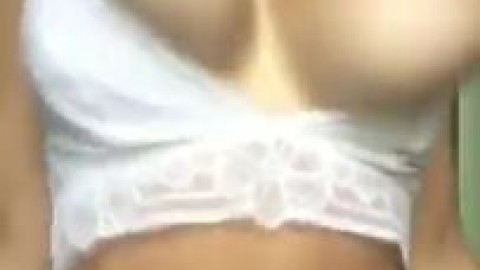 Big tits bouncing out of bra - more videos on www.amateurcams.cf