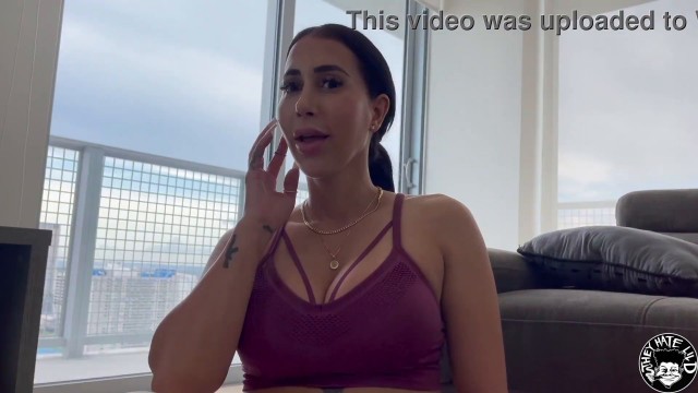 Valerie kay invites lil d to yoga time pt 1