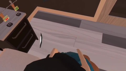 Rec Room Femboy getting head