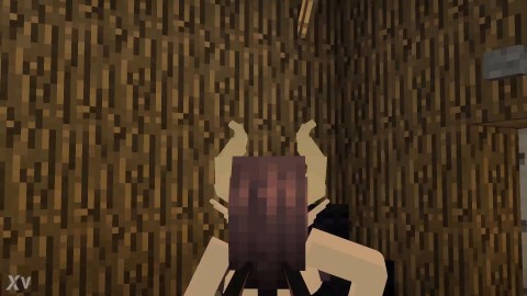 Minecraft Jenny Mod futanari sex with succubus