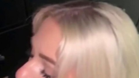 Big Tits Blonde Swallows Big Cock