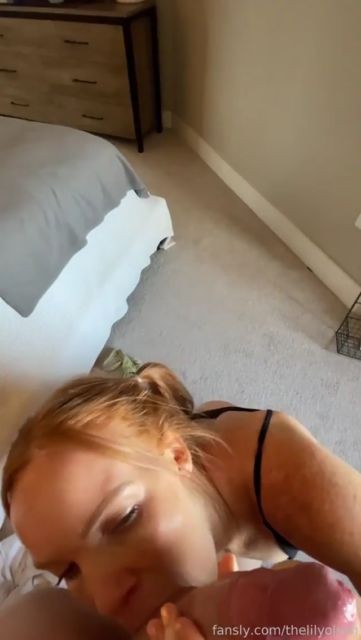 lily olsen and her lovely creampie